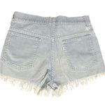 Levi's Levi’s White Tab 60s/70s Baby Blue Corduroy Cut-Off Shorts Photo 2