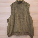 Torrid {4X} Happy Camper Green Faux Fur Vest Photo 2