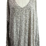 American Eagle  Soft & Sexy Leopard Tunic Top Size XL Neutral Lounge Fall Chic Photo 0