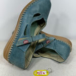 On Foot blue leather mary jane flats. Size 39 Photo 0