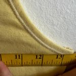 Abercrombie & Fitch Vintage  Yellow Tank Top Layering Preppy Logo Medium Photo 6