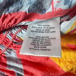 Patrons of Peace  Women's Boho Style Floral Tropical Print Blouse Sz L Photo 3