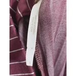 Free People Bell Bottom Flare Mari Pants 0 Winterberry Striped Boho Hippie Rave Photo 6