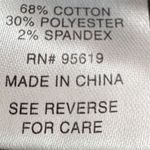 John Paul Richard Women's Black Velour Pants Large Wide Leg Side Button Detail Photo 4