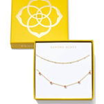 Kendra Scott Mandy Strand Necklace Gift Set 2 pc Gold/Red Photo 0