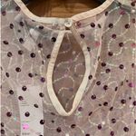 Urban Outfitters Outfitters Hunter Sheer Sequin Beaded High Leg Slit Midi Dress Size Small Photo 13