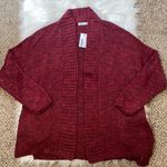 Sonoma  Red Cardigan Photo 0
