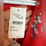NWT Keepsake The Label Stop Me Floral Jumpsuit Medium Red Photo 4