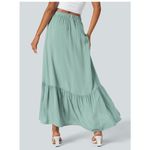 Halara Brand New  Women's Size Large Pink Flowy Long Maxi Dress Hi Low Photo 2