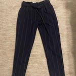 Halogen Navy Straight Leg Pants Photo 0