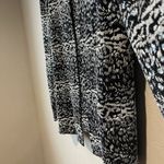 Sparkly Modest Top Mother Of The Bride Animal Print Sequin New Years Party Top Silver Size 16 Photo 4