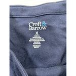 Croft & Barrow  Blue 3/4 Sleeve‎ Dachshund Dog Print Casual Cotton Shirt XL Photo 3