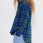 ZARA  Plaid Oversized Overshirt Photo 3