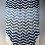 Loft Womens Maui Blue Textured Stripe knit Racerback Halter Sweater|Sz:L-Petite Photo 14