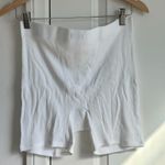 SKIMS Cotton Rib Boxer in Snow, Size Large Photo 3