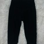 Aerie  Offline Black Biker Shorts Long Length size Large Photo 0