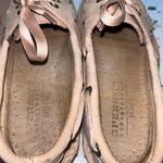 Sperry for J. Crew Topsider Lace Up Boat Shoes Nude Pink 6.5M Photo 5