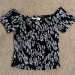 Japna Floral Off The Shoulder Crop Top Photo 0