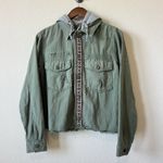 Free People Women's Weekend Wanderer Military Jacket Moss S/P Photo 10