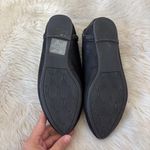 Jellypop  “Alberta” Solid Black Braided Accent Pointed Toe Flats Photo 1