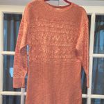 cj banks  pinkish Peach Knit Pullover sweater top shirt woman’s XL Photo 1