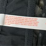 Colsie Mesh Sheer Black Bralette Camisole Crop Top Grunge Goth Academia Preppy S Photo 6