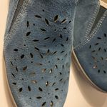 Earth Origins  by Earth Womens “ Sugar” Blue Suede Slip on NWOT 11 WIDE Photo 3
