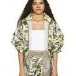 Nike Women Sportwear Full Zip Jacket Floral Camo Windbreaker Oversize Sz 1x plus Photo 15