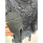 Victoria's Secret  Women Black Lace Bodysuit Size M Tie Sexy Lingerie Ruffles Y2K Photo 5