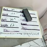 EXPRESS  Women's V-neck Ruffled Trim High Slit Maxi Dress Black/White Size XL Photo 9