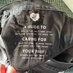 Madewell NWOT  Black Sea ripped distressed 9” mid rise skinny jeans Photo 8