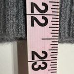 Cabela's  100% Lambs Wool Leather Elbow Patch Cardigan Size Small Gray Shawl Neck Photo 10