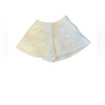 Dance & Marvel NWT  White Lace & Sequin Shorts Size Small Photo 1