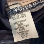 Gap ✨ Maternity Sexy Slightly Distressed Dark Wash Boot Cut Photo 6