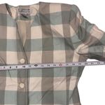 Vintage Plaid Button Photo 8
