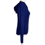 J.Crew Italian Cashmere Hoodie XS Blue 100% Full Zip Sweater Jacket FA07 Photo 4