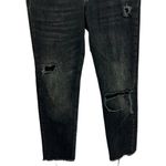 Pilcro Anthropologie  Vintage Straight‎ Distressed Jeans Black 27 Photo 6