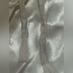 l*space L  Kenzie Magic Hour Cover Up Dress Cream Metallic Side Slits New Small Photo 11