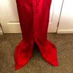 Bardot NWT Fire Red  Amalfi Maxi Slip Dress Size US 10 Photo 7