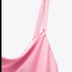 ZARA NWT  SATIN LINGERIE STYLE DRESS PINK Photo 4