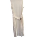 Prologue Women’s  sleeveles belted dress  white small Photo 4