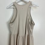 Zella  Effortless Cutout Back Hybrid Dress in Grey Moonbeam Size X-Large Photo 9