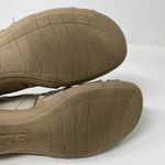 Earth Origins Bea Comfort Gladiator Slip on Sandals Shoes metallic Platinum 12 Photo 7