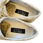 Stuart Weitzman  Leopard Print Glittery Sneakers Photo 8