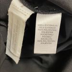 Loft  Women’s Black Pleated Button-Up Rolled-Sleeve Classy Minimalist Romper Photo 9