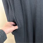 Banana Republic  Black Open Front Duster Cardigan Sweater Linen Blend XL Photo 5
