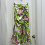 Beulah  Women’s Mid-length Floral Ruched Skirt Sz S Photo 1