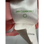 Lilly Pulitzer Lilly‎ Pulitzer Blouse Womens Medium Pink 100% Silk Henley Smocked Peasant Boho Photo 4