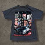 Zumiez Rough World Tokyo Nights Grey T-Shirt Photo 2