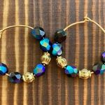 Handmade Little Beaded Hoops Photo 1